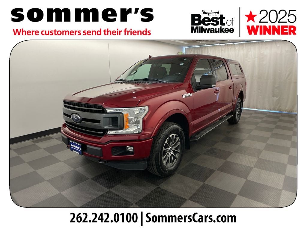 2018 Ford F-150 — side profile view