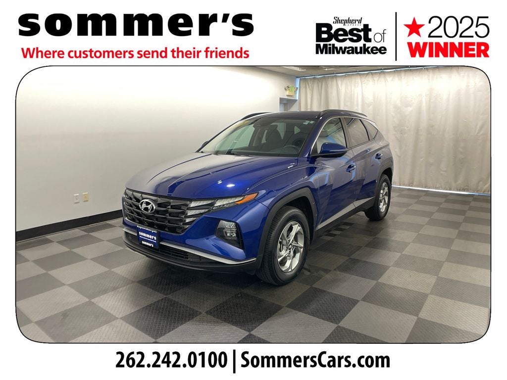 2023 Hyundai Tucson — side profile view