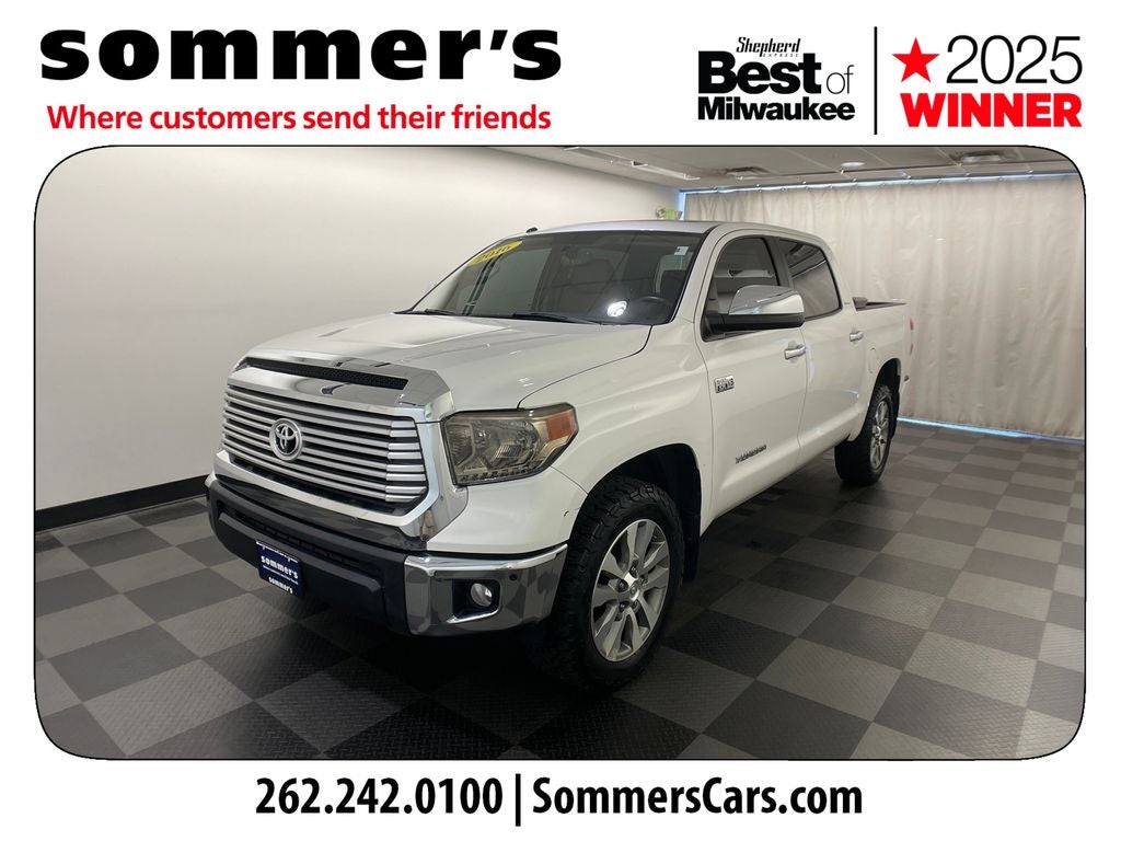 2016 Toyota Tundra — side profile view