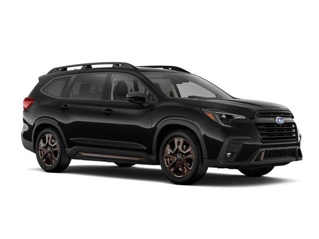 2026 Subaru ASCENT Limited Bronze Edition 7-Passenger in Crystal Black Silica — front three-quarter view