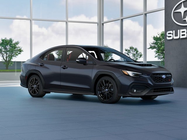 2026 Subaru WRX Limited in Magnetite Gray Metallic — front three-quarter view
