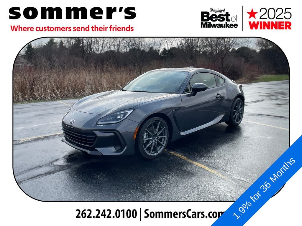 2026 Subaru BRZ — rear three-quarter view