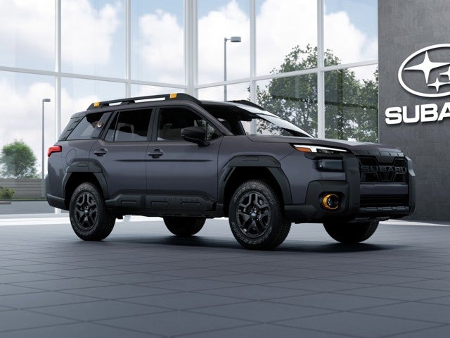 2026 Subaru OUTBACK Wilderness in Magnetite Gray Metallic — front three-quarter view